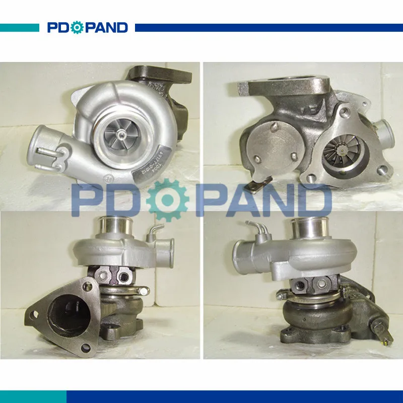 TD04 water cool cooled turbo charger kit turbocharger part 49177-01512 MD194841 for Mitsubishi L200 L300 Pajero Shogun Delica 2.5L 4D56 diesel engine 2477cc