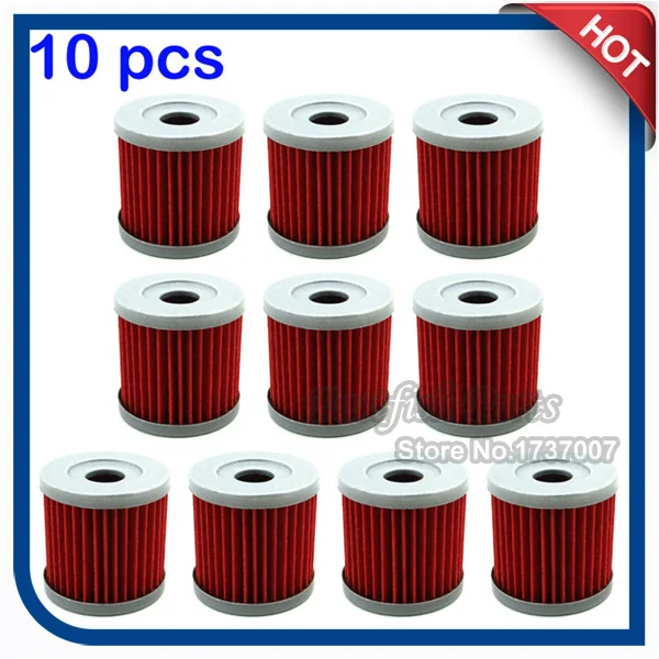 10pcs/pack Oil Filter For DRZ400 DRZ400S DRZ400SM DRZ400E LTZ400