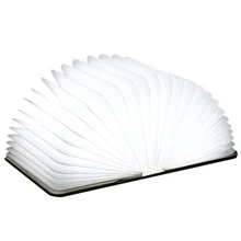 Деревянный складной светодиодный Booklight лампа ночник 500 люмен перезаряжаемый(белый