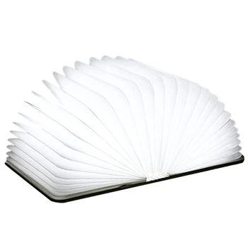 

Wooden Folding LED Booklight Lamp Nightlight 500 Lumens Rechargeable(White)