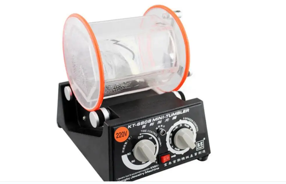 Ceny Certyfikat CE! Darmowa dostawa! Pojemność 3 kg szlifierka bębnowa, obrotowy bęben jubilerski, bębnowa maszyna, mini suszarka