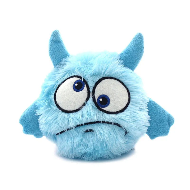 

Electric Shock Toy Ball Dog Cat Toy Automatic Pet Resistant Bounce Plush Ball Activation Automatic Ball Chew Plush Animal PPT621