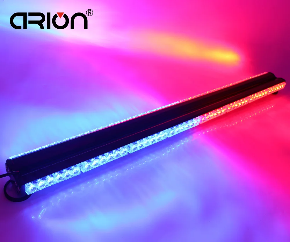 47" 1200MM 96 LED Work LightBar Flash Strobe Emergency Light Bar