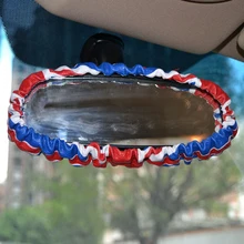 Юнион Джек, внутреннее зеркало заднего вида из искусственной кожи, авто украшение для Mini Cooper, Clubman, земляк, аксессуары для стайлинга автомобилей