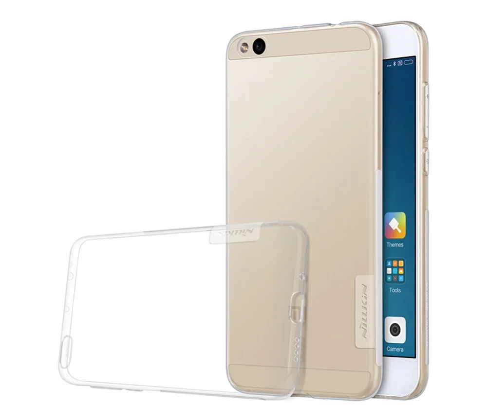 Силиконовый чехол Nillkin для Xiaomi mi5c 5 15 дюйма силиконовый из ТПУ с натуральным