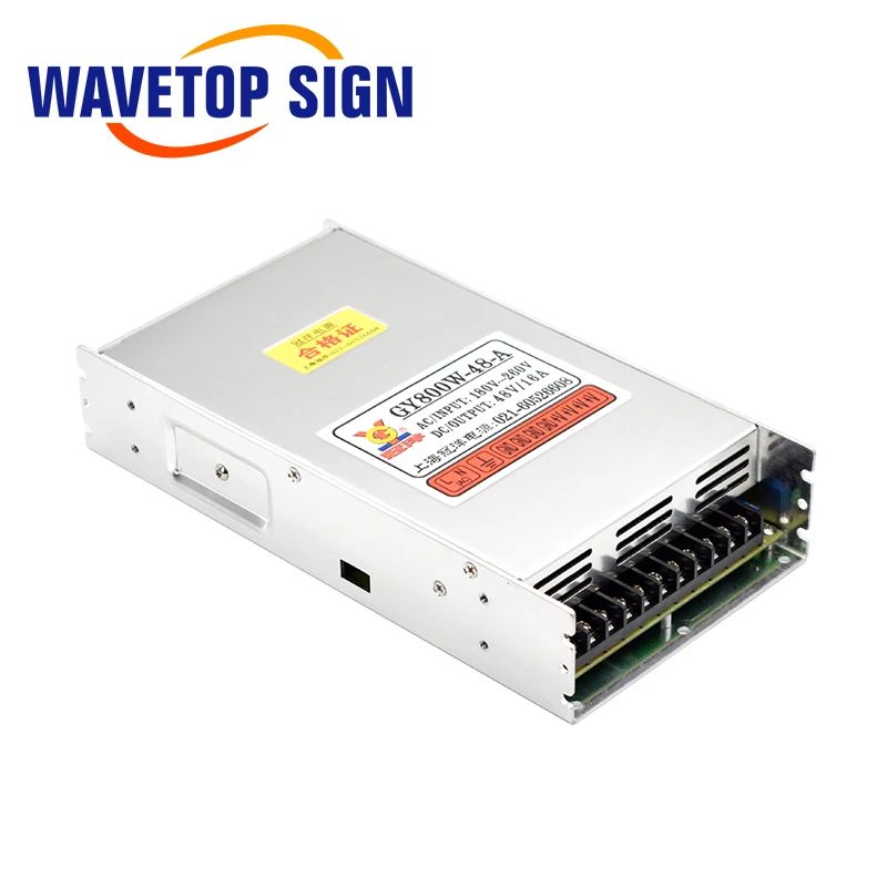 Wavetopsign 800W импульсный источник Питание 48 V/16A 70 V/12A GY800W-48/70-A для фрезерный станок с ЧПУ гравировальный станок