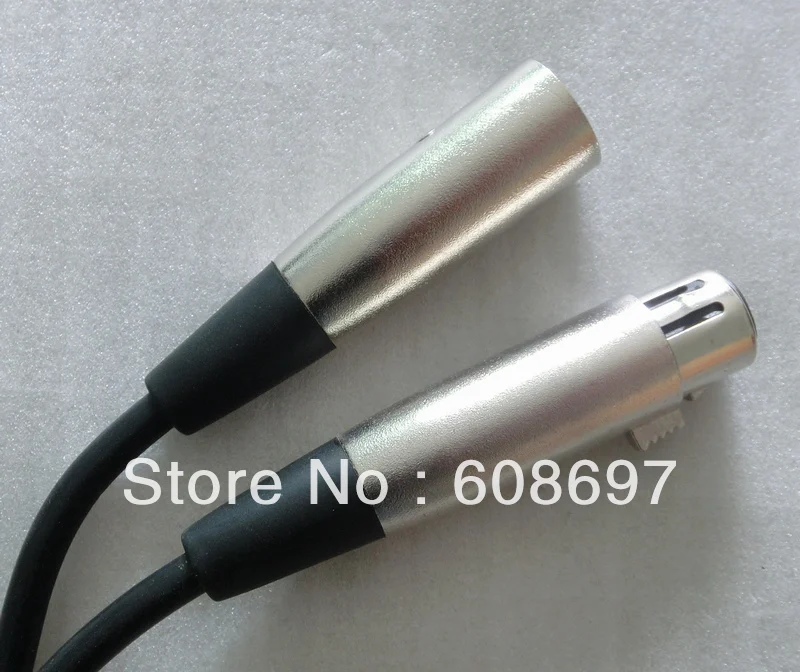 

Free Shipping 6M flexible XLR plugs low noise guitar microphone cable