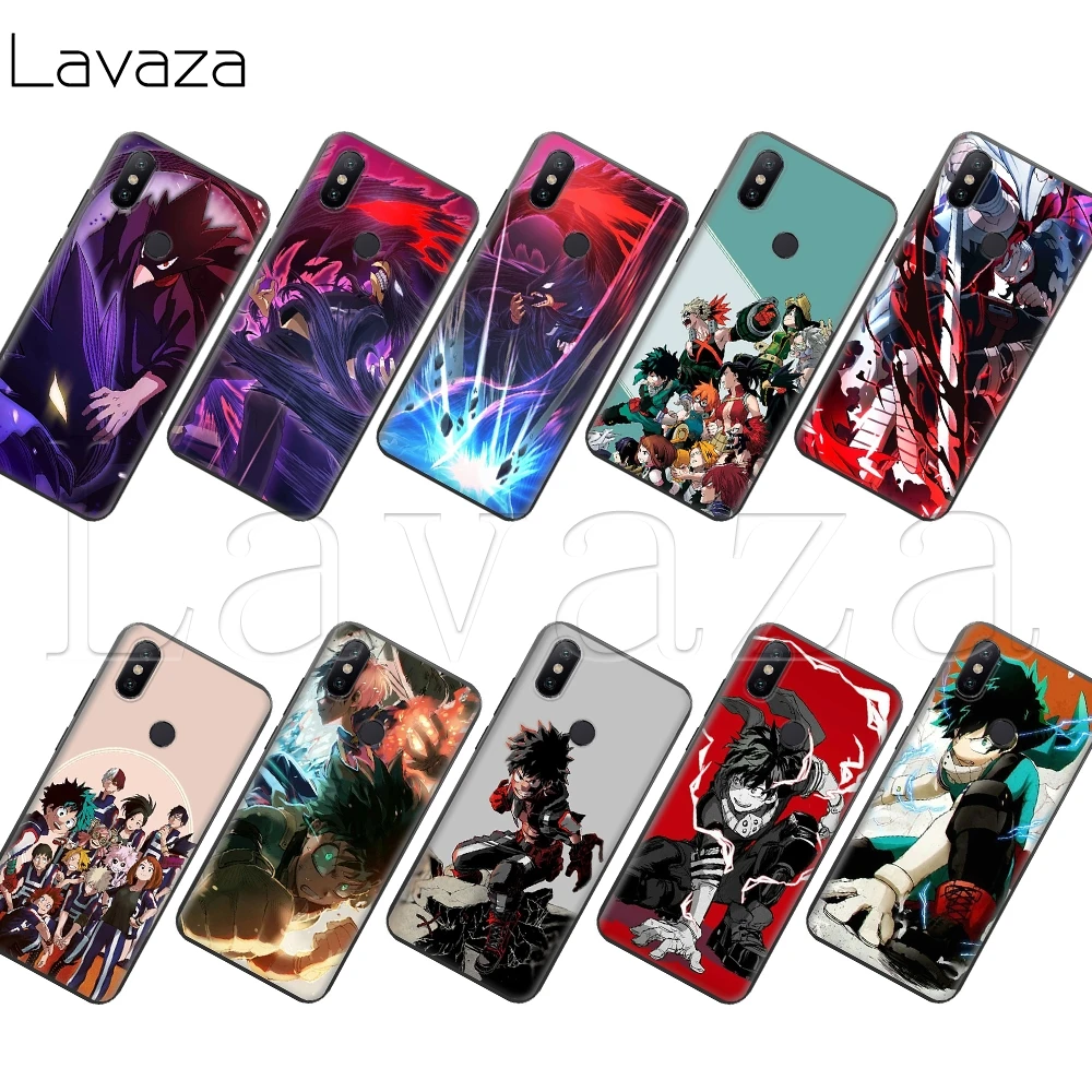 Мягкий чехол Lavaza my hero моя геройская Академия для Xiaomi MI Redmi Poco X2 K30 Note 8T 10 6 8 9 9se A1 A2 A3