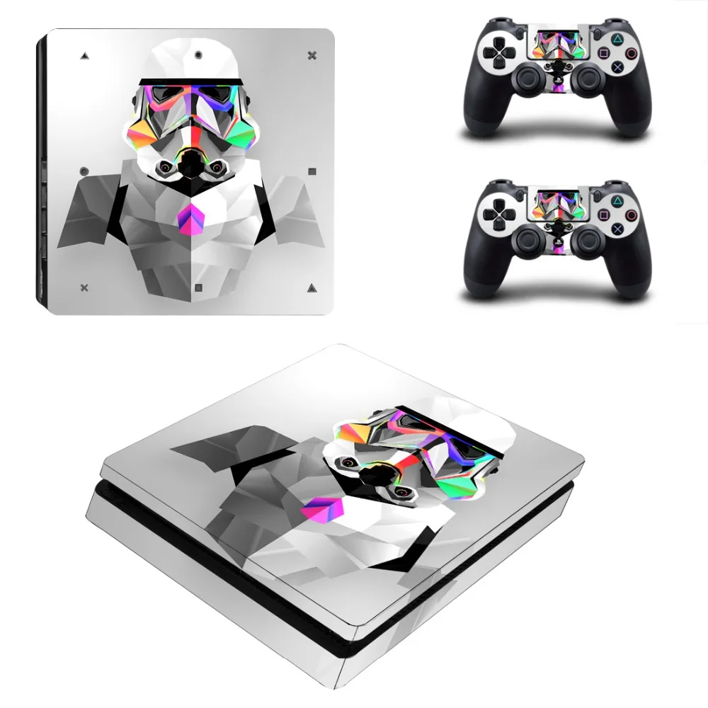 Виниловая наклейка Star Wars для консоли Playstation 4 и контроллера PS4 Slim Skin | Электроника