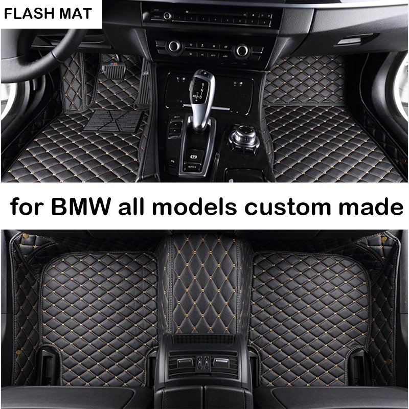 Tanie Dywaniki samochodowe dla bmw g30 bmw e90 f10 f01 f25 f30 f45 x1 x3 f25 x5 f15 e30 e34 e60 e65 e70 e83 320i akcesoria samochodowe maty samochodowe