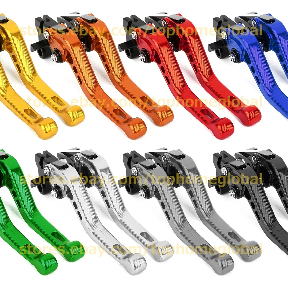 

For Vespa Drum Brake PX80-200/PE/Lusso , PX/COSA/T5/LML Short 3D Clutch Brake Levers CNC Adjustable