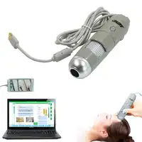 USB 5X-200X Intelligent Dermal Detector Smart Skin Analyzer Hair Analysis Detection Beauty 8LED Digital Scalp Hair Microscope