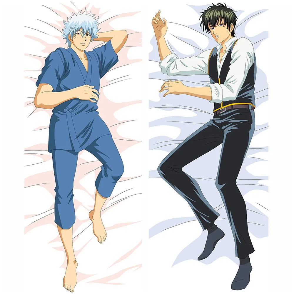 Japan Anime Male Dakimakura Gintama Hugging Body Pillow case cover 150cm yh004