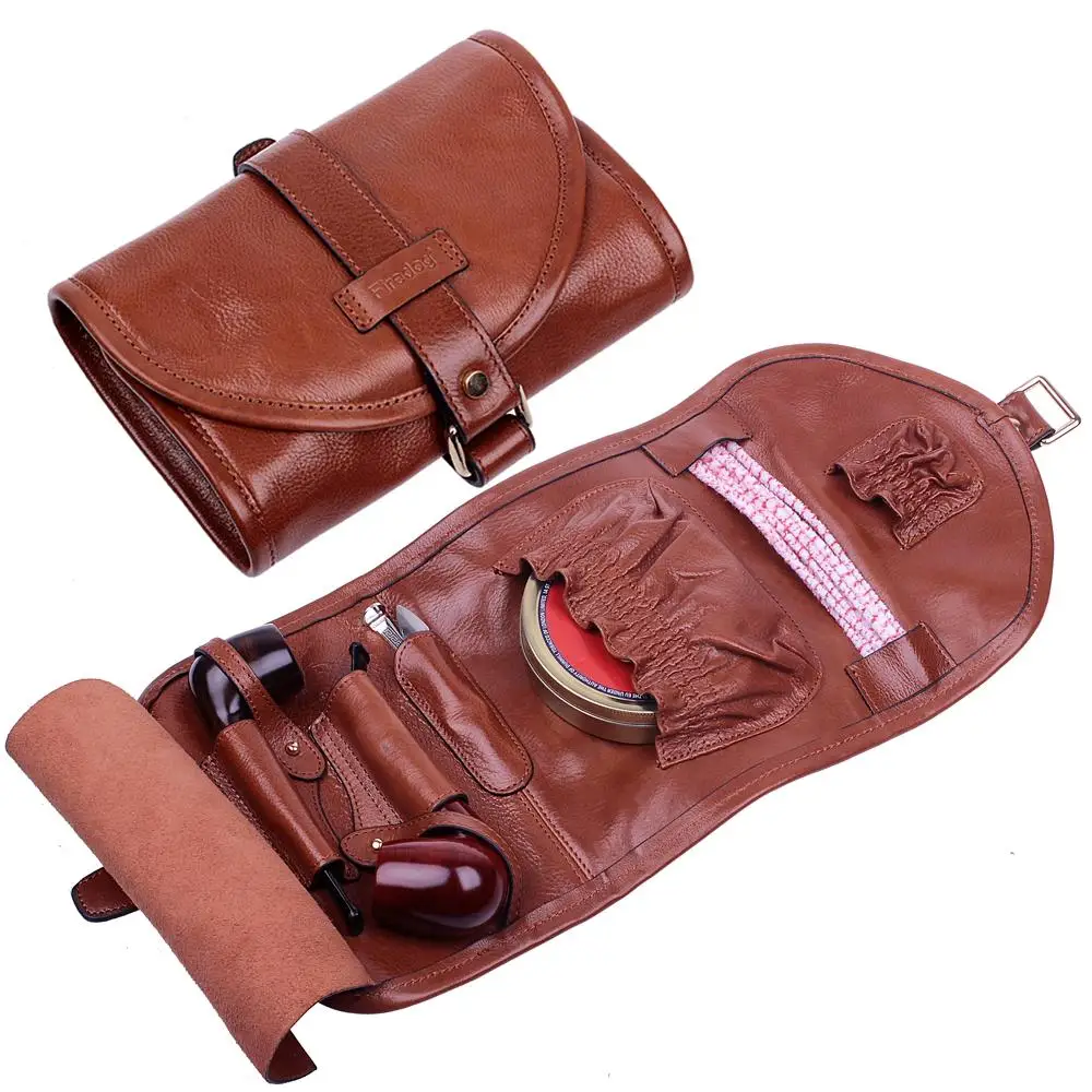 Firedog New Color Genuine Leather Pipe Pouches Two Firedog New Color Genuine Leather Pipe Pouches Two Bag Tools Smoking Accessories Gifts In Pipes From Home