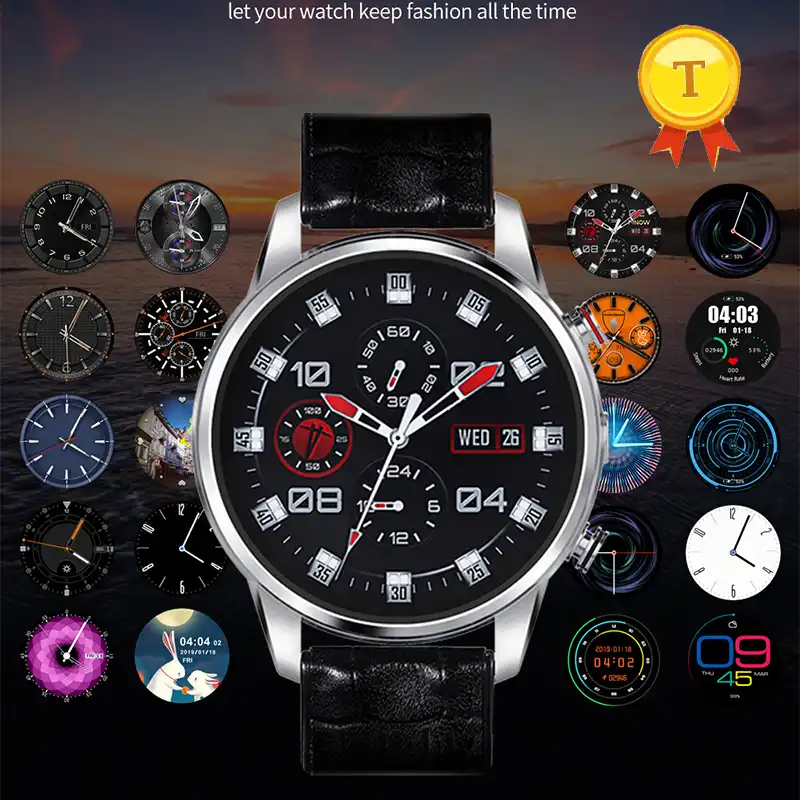 smartwatch with multiple faces