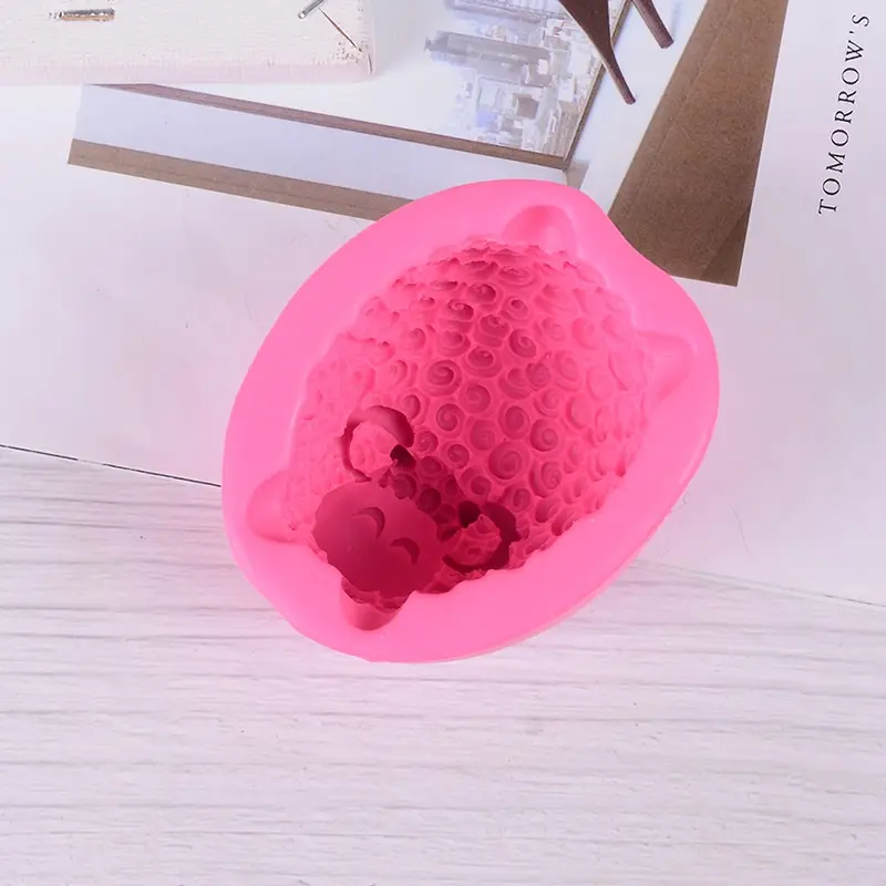 3D Sheep Animal Shape Silicone Mold Chocolate Decoration Baking Tool Fondant Sugar Craft Mould | Дом и сад