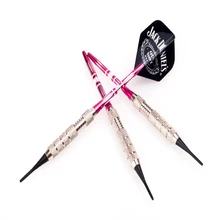 Профессиональный мягкий наконечник Дартс с Алюминиевый дротик валы электронные дротики с полетами 18 грамм Дартс