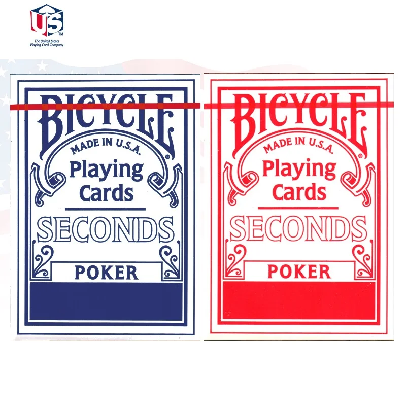 Bicycle Rider Back Standard Index Playing Cards Red/Blue Deck Seconds Poker New Sealed USPCC USA Magic Cards Magic Tricks Props Bicycle Rider Back Standard Index Playing Cards Red/Blue Deck Seconds Poker New Sealed USPCC USA Magic Cards Magic Tricks Props