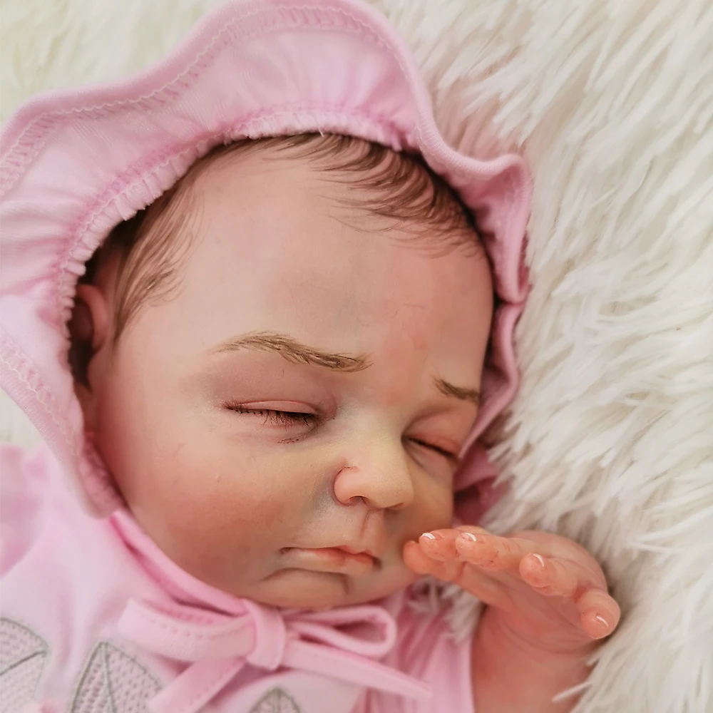 OtardDolls Reborn Baby Dolls Реалистичная богатая живопись 18 дюймов Детские куклы живые Новорожденные ребенок малыш игрушка для детей Подарки