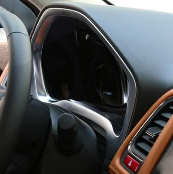 

ABS INSTRUMENT PANEL CHROME COVER TRIM BEZEL MOLDING SURROUND HRV DASH ACCESSORIES FIT FOR HONDA VEZEL HRV HR-V 2014 TO 2019