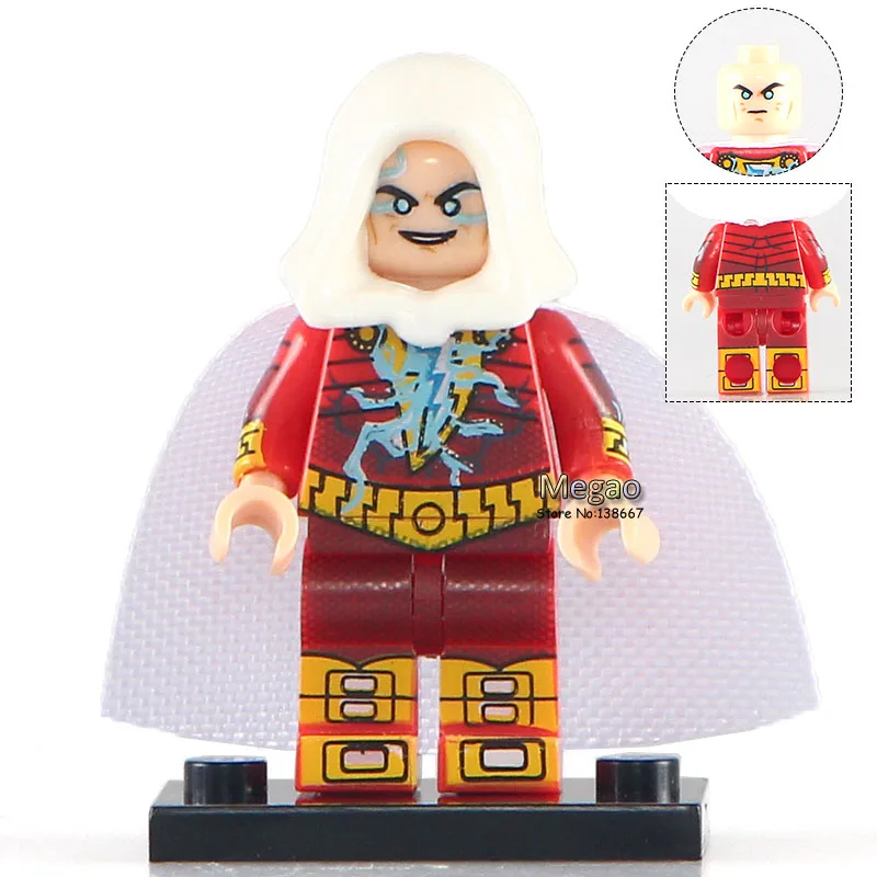 

Single Sale KL040 Shazam Marvel Action Super Heroes Set Building Blocks Model Action Bricks Kids KL9005