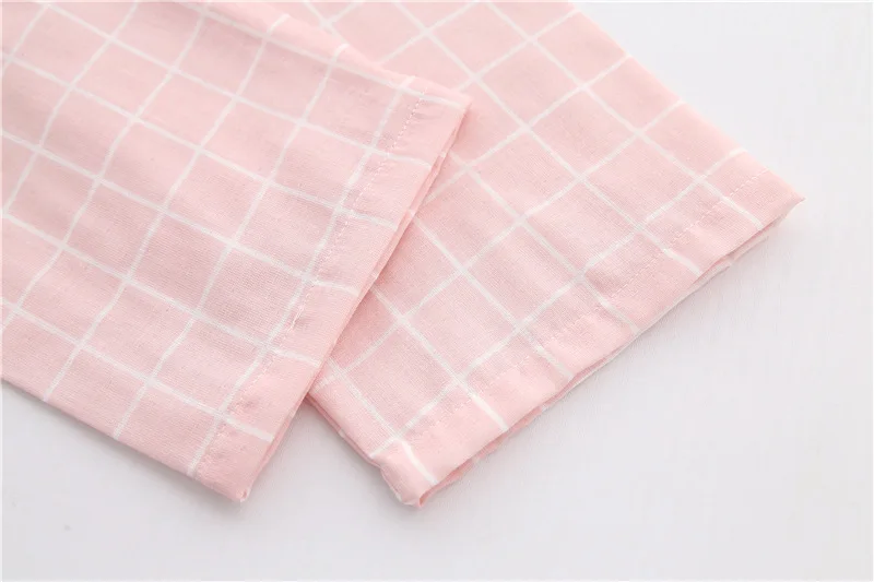 plaid cotton pijamas (8)