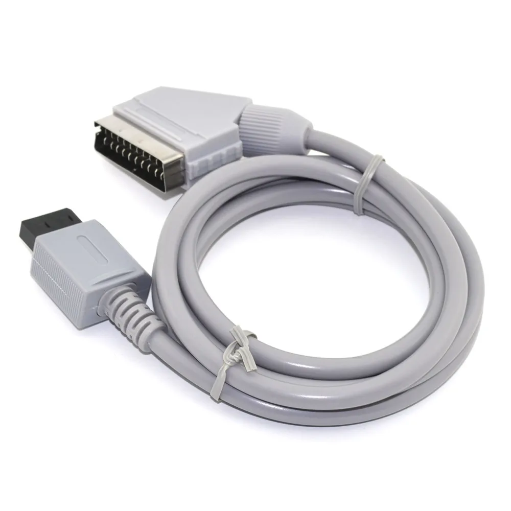 Bitfunx Scart кабель видео HD провод HDTV для Wii видеоигры