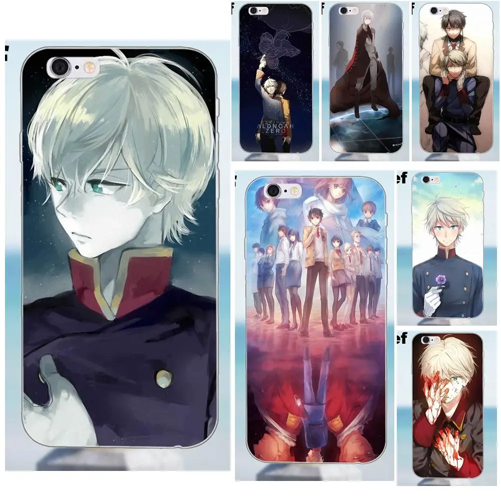 Альдноа Зеро Slaine Inaho Япония Аниме ТПУ горячие продажи для iPhone X 4 4S 5 5S 5C SE 6 6S 7 8 Plus