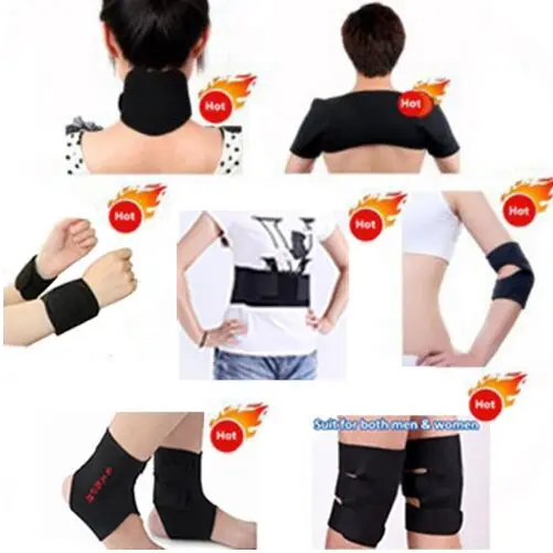 

11pcs/set Tourmaline Self-heating Waist Belt Kneepad Neck Wrist Ankle Support Shoulder Pad Magnetic Therapy Body Braces