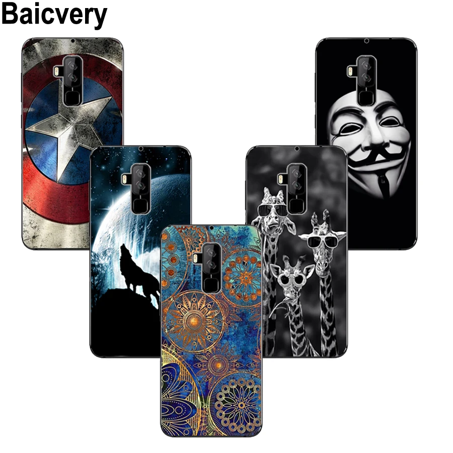 

Homtom S8 Hot Fundas Capa Case for Homtom S8 Rubber Protective Painting Coque Cover For HOMTOM S 8