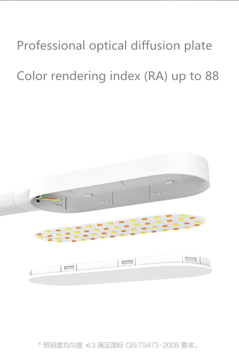 Светодиодная настольная лампа xiaomi Yeelight mi jia, умная Складная сенсорная регулировка яркости цвета и температуры для xiaomi mi Smart home