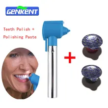 GENKENT зубная полировка и полировка пасты отбеливающий полировщик для удаления пятен профессиональный набор для отбеливания зубов