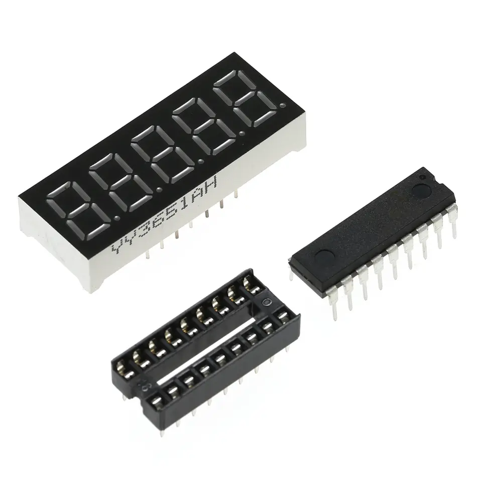DIY frequency meter counter Tester digital Crystal Counter Meter Oscillator Tester with Transparent Case 1Hz~50MHz image 6