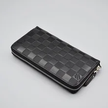 2016 Luxury Male Leather Purse Men’s Clutch Wallets Handy Bags Business Wallets Men Black Brown blue