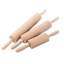 UPORS натуральный деревянная Скалка Премиум Прочный тесто ролик 3 размера для выпечки хлебное печенье пиццы помадка Аксессуары для выпечки