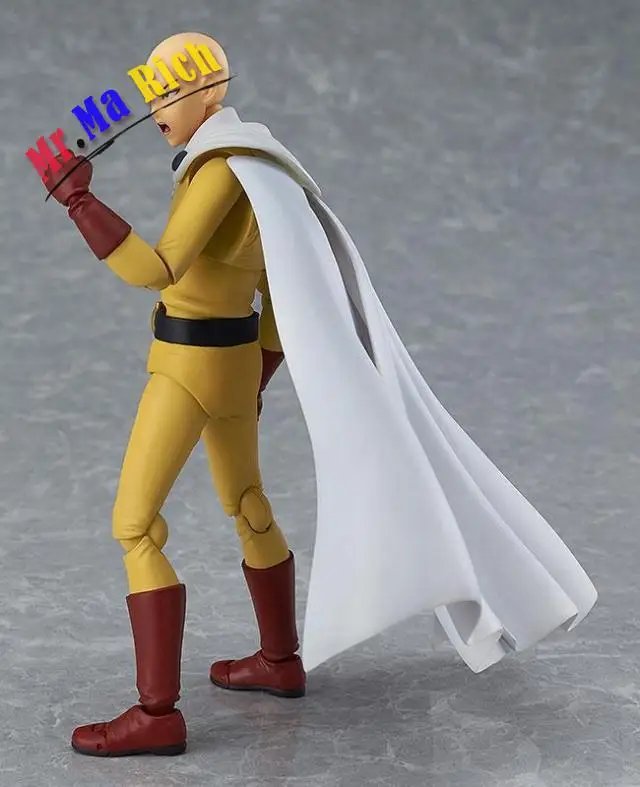 

Anime Figure 16cm One Punch Man Figma Saitama Sensei Pvc Action Figure Model Toy Collectible Doll