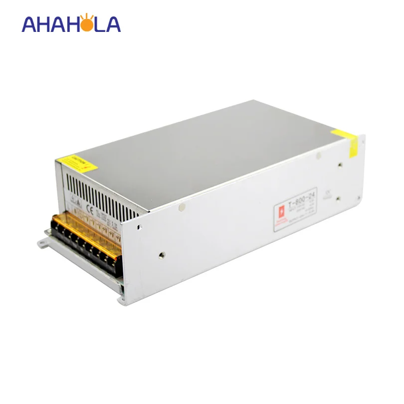 

switching transformer ac 110v 220v to 12v 24v dc power supply,output dc 12v 24v 800w power supply led lights
