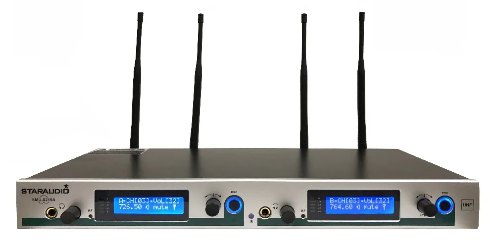front uhf microphone