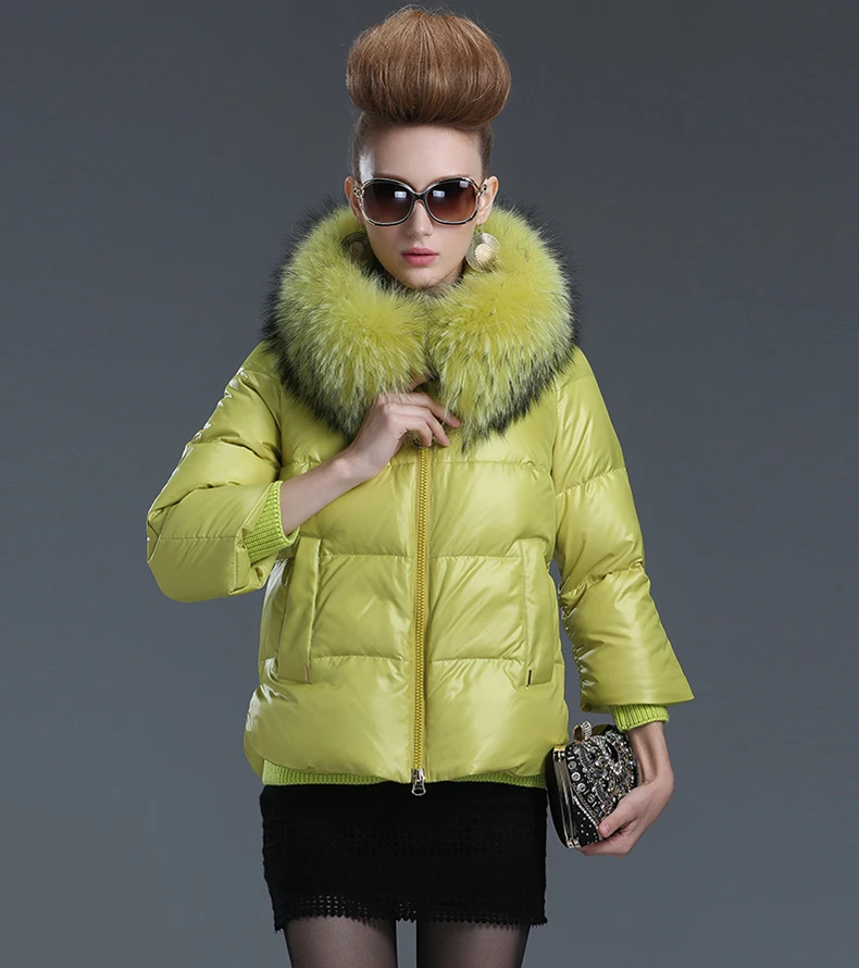 Europe Fashion Winter font b Women b font font b Jackets b font and Coats Luxury