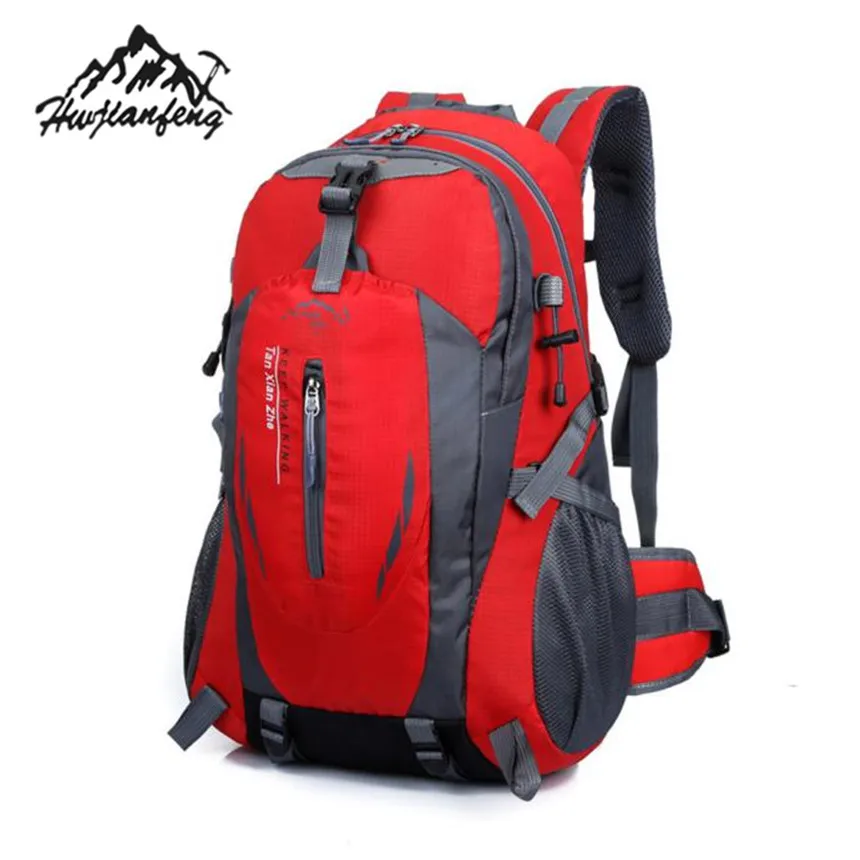 Premium Unisex 40L Outdoor Hiking Camping Waterproof Nylon Travel