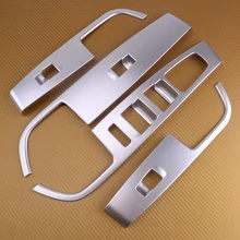 CITALL хром серебро двери автомобиля окна подлокотник крышка переключателей панели управления отделка Литье подходит для hyundai Sonata