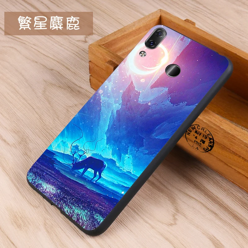Lenovo Z5 Case Original Cover Case for Lenovo Z5 Case Cartoon Cover Silicone Skin Wolf Fish Skull z5 Fundas 100% BiNFUL 19
