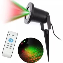 Outdoor Waterproof Moving Projector Spotlight with Wireless Remote Control for Party Landscape Garden Wall & Tree Decoration