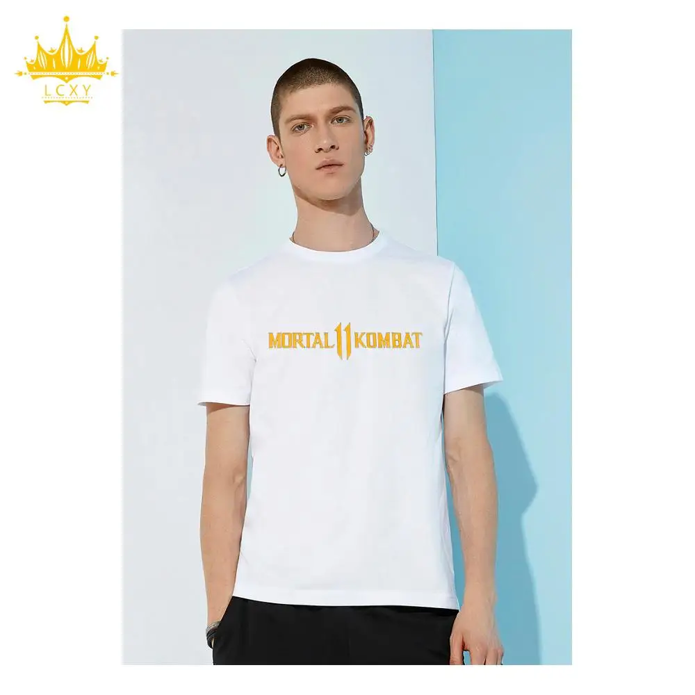 

Mortal Kombat 11 Game Men T-Shirt Printed Summer Light Breathable Men's Short Sleeve O Neck Comfortable Tops 5Colour 4XL Tees