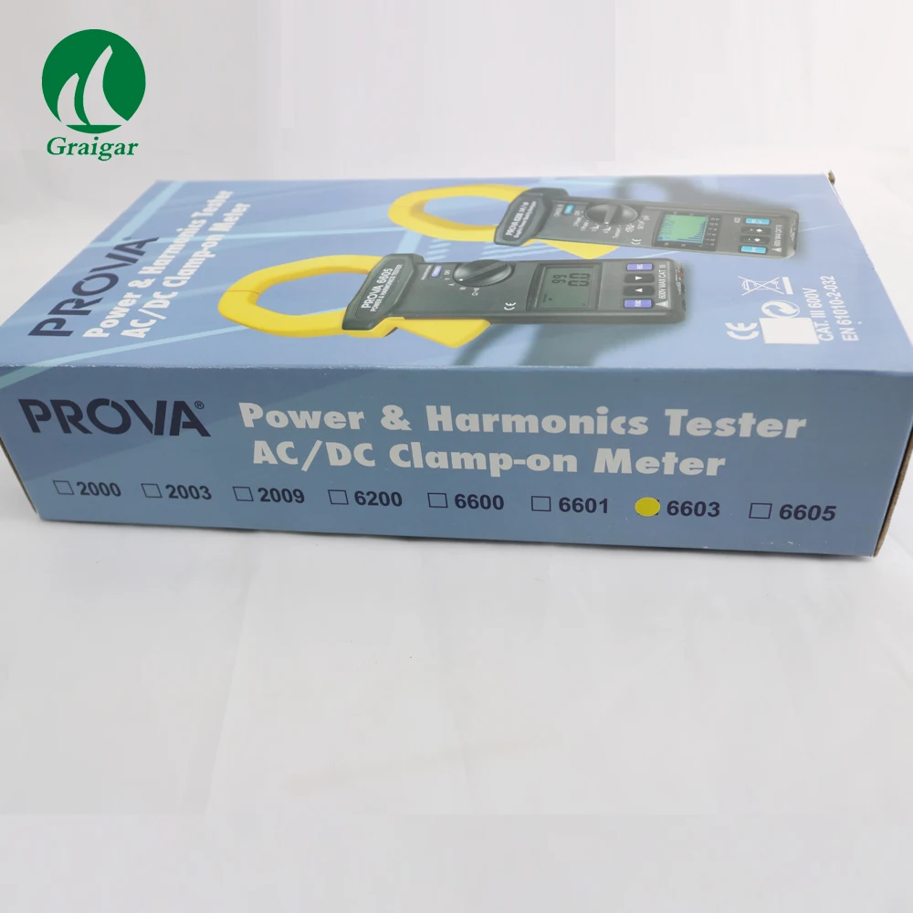 PROVA-6603 Мощность Анализатор метр анализатор гармоник Мощность Регистраторы