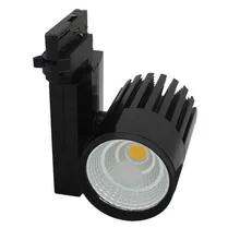 4-wiees трек 3 фазы LED 30 Вт свет следа удара железнодорожные огни Лампы для мотоциклов CREE равна 300 Вт галогенная лампа светодиодные пятно Регулируемые светильники AC85-265V