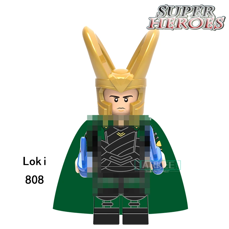 8 шт./лот здания Конструкторы Heimdall палач Super Heroes удовольствия модель Игрушечные
