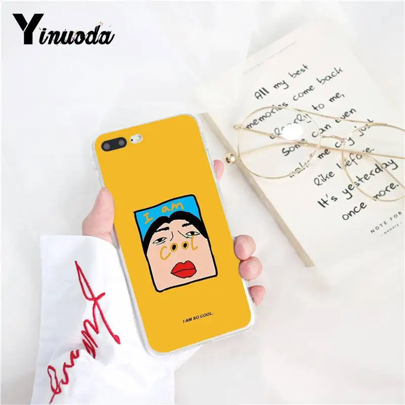 Yinuoda с забавным мультипликационным принтом детские трусы для девочки I am so cool