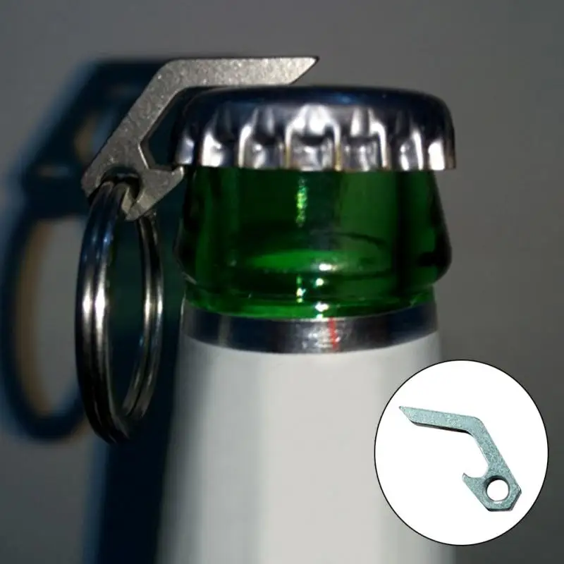 EDC Мини-открывашка для бутылок брелок с инструментами Открытый EDC Кемпинг оборудование легкие инструменты