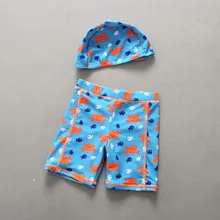 Детские купальные костюмы, купальные костюмы для мальчиков, Шорты для плавания, детские плавки с рисунком, защита от солнца УФ, 9 мес.-5 лет